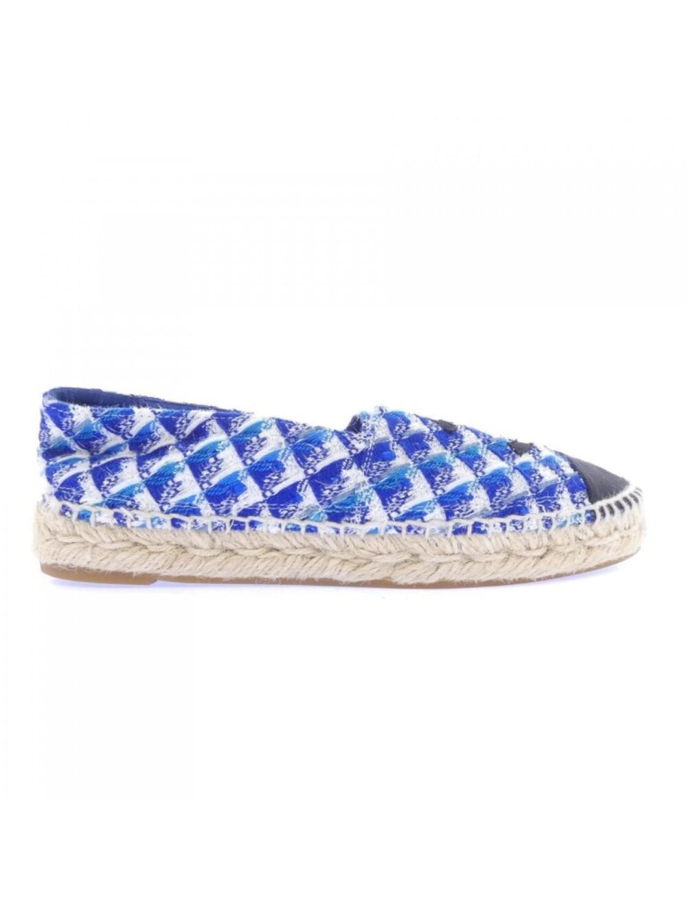 Chanel Espadrille Shoes Blue